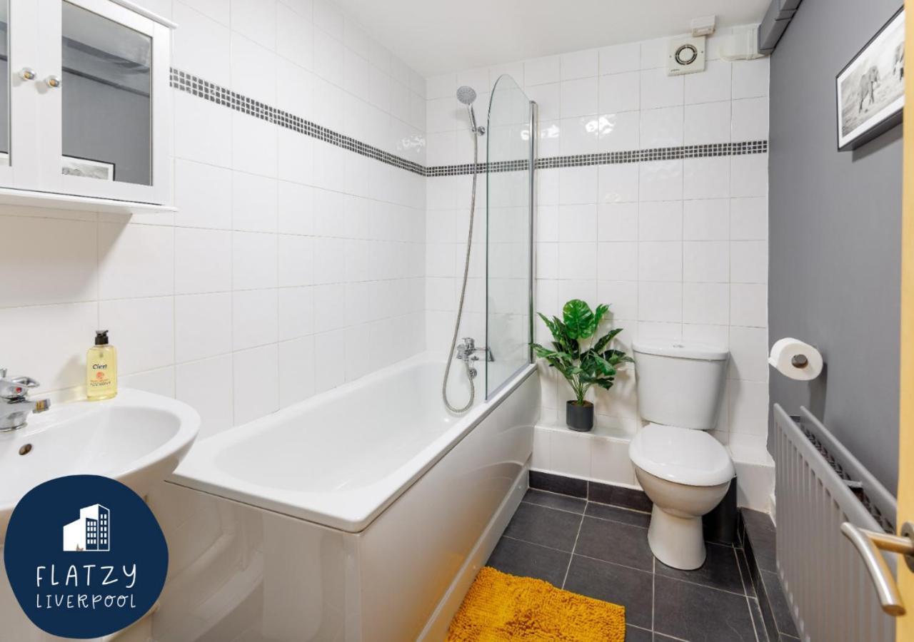 Flatzy - Modern Apartment Close To Football Stadiums Liverpool Exterior foto